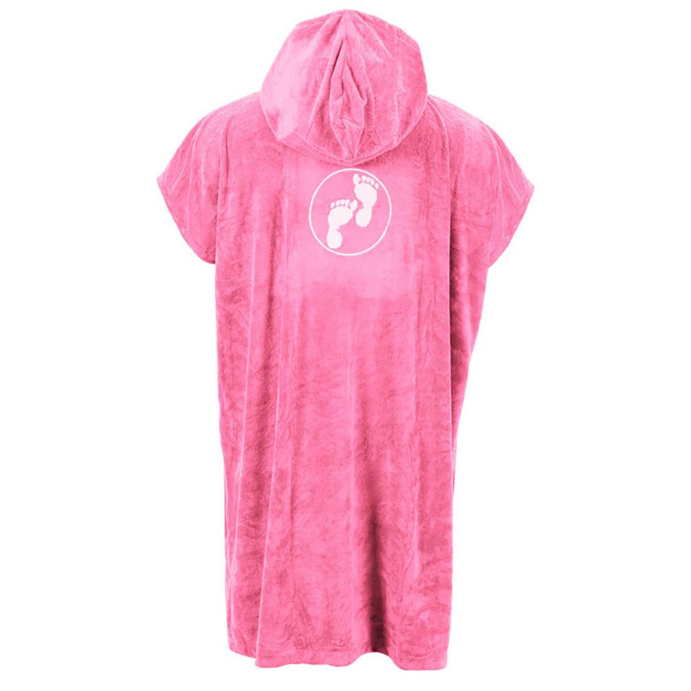 Two Bare Feet Towelling Changing Robe - Hot Pink Extra Image 1